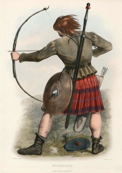 Macquarrie, from The Clans of the Scottish Highlands by Robert Ronald McIan